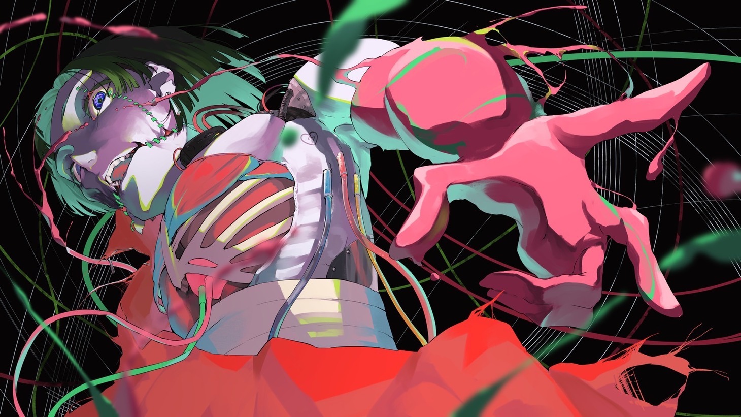 Goat「Zombie feat. 小林私」ミュージックビデオより。