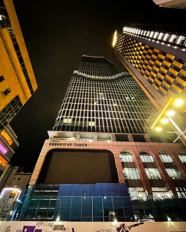 Zepp Shinjuku（TOKYO）がオープンする、建設中の東急歌舞伎町タワー。
