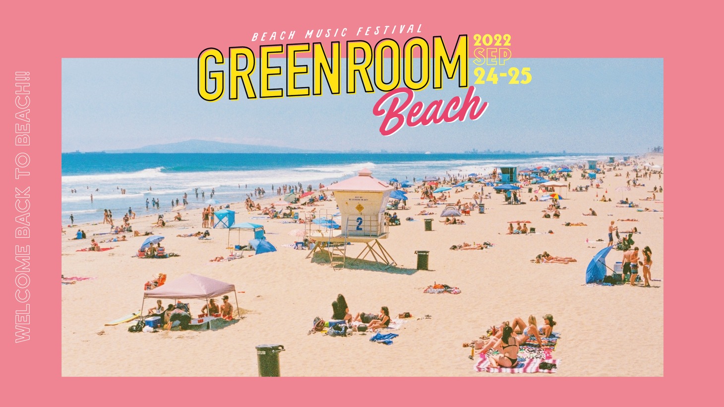 「GREENROOM BEACH」ビジュアル