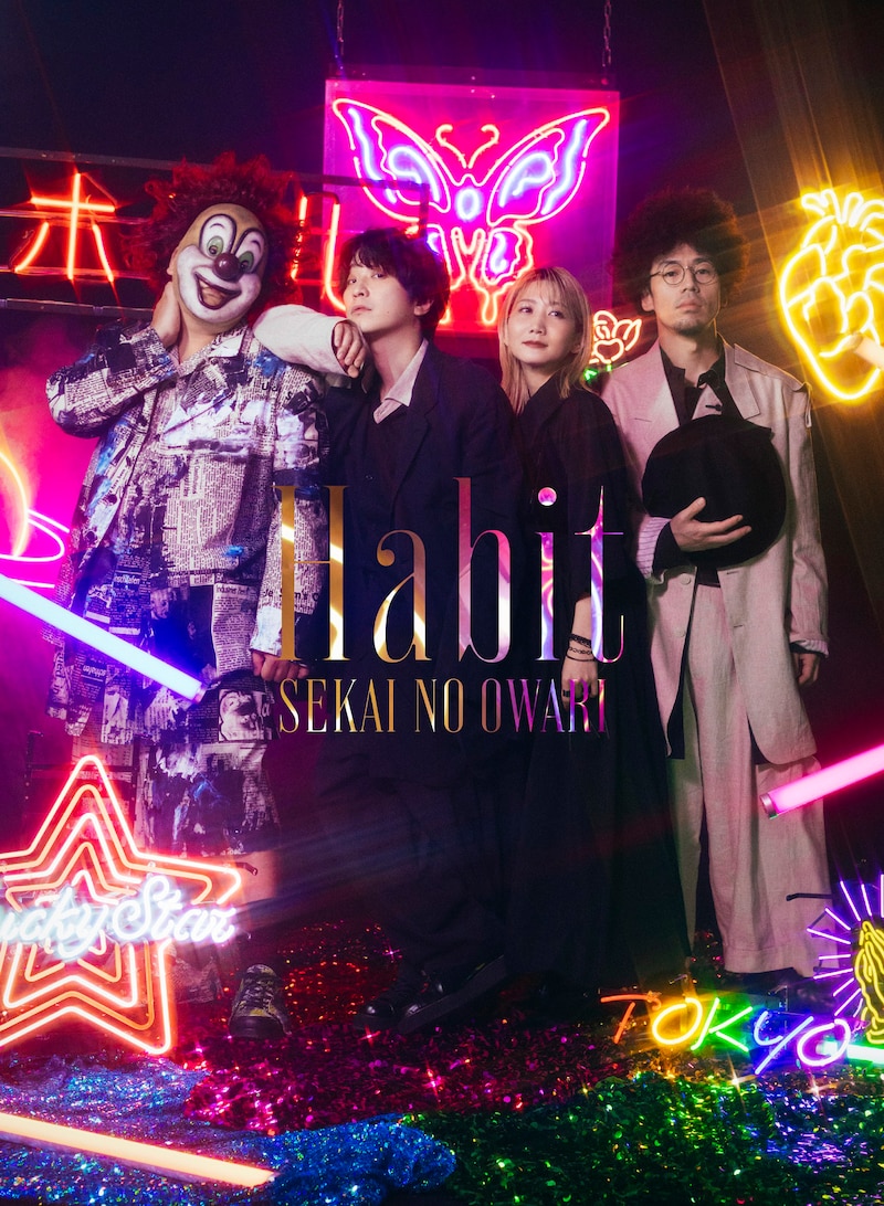 SEKAI NO OWARI「Habit」写真集盤ジャケット