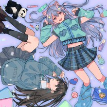 ぁぃぁぃ「i am」配信ジャケット