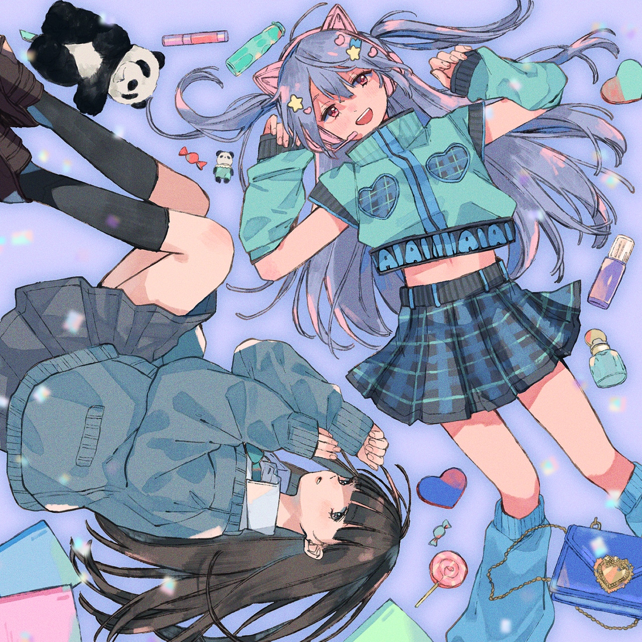 ぁぃぁぃ「i am」配信ジャケット