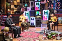 左から千葉雄大、田中圭、Awich。(c)日本テレビ