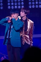 田中洸希とジャン海渡。（撮影：米山三郎）