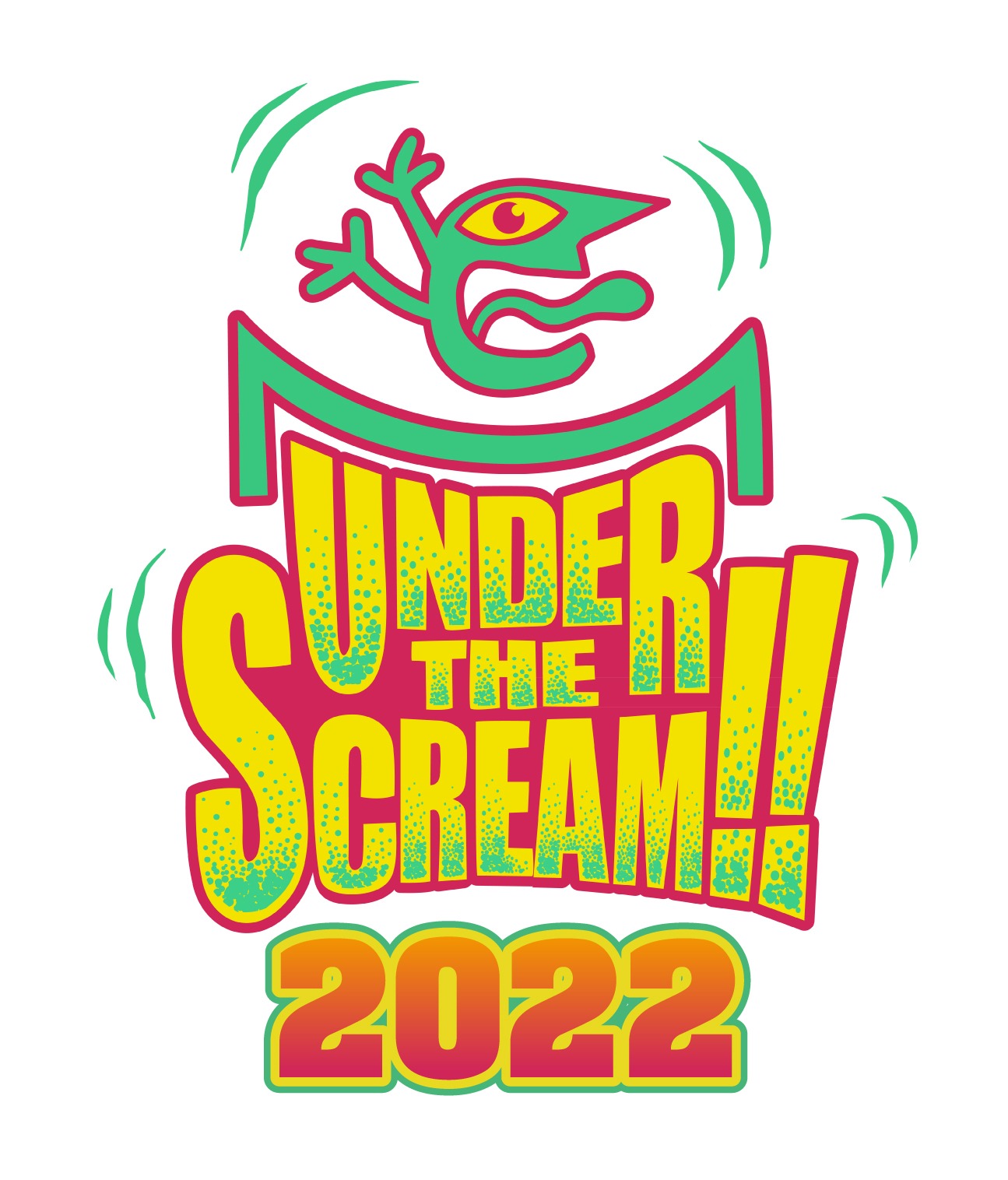 「UNDER THE SCREAM!! 2022」ロゴ