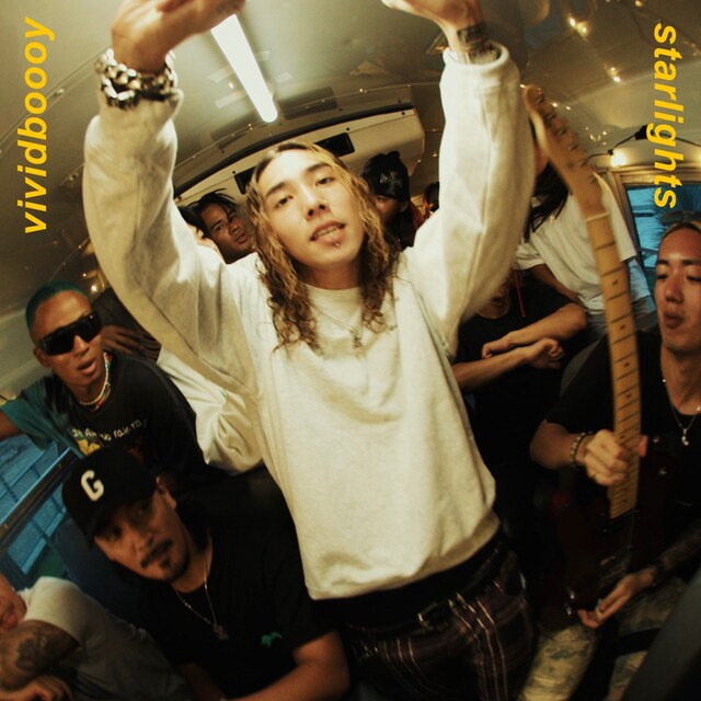 vividboooy「starlights」配信ジャケット