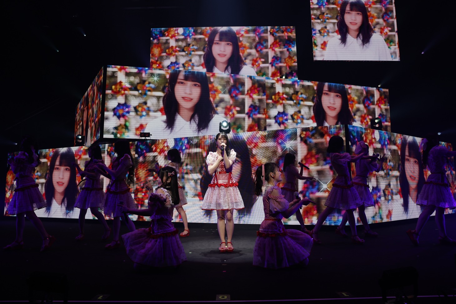 「=LOVE全国ツアー2022『どう考えても、君ってイコラブのこと好きじゃん』」東京・LINE CUBE SHIBUYA（渋谷公会堂）公演の様子。