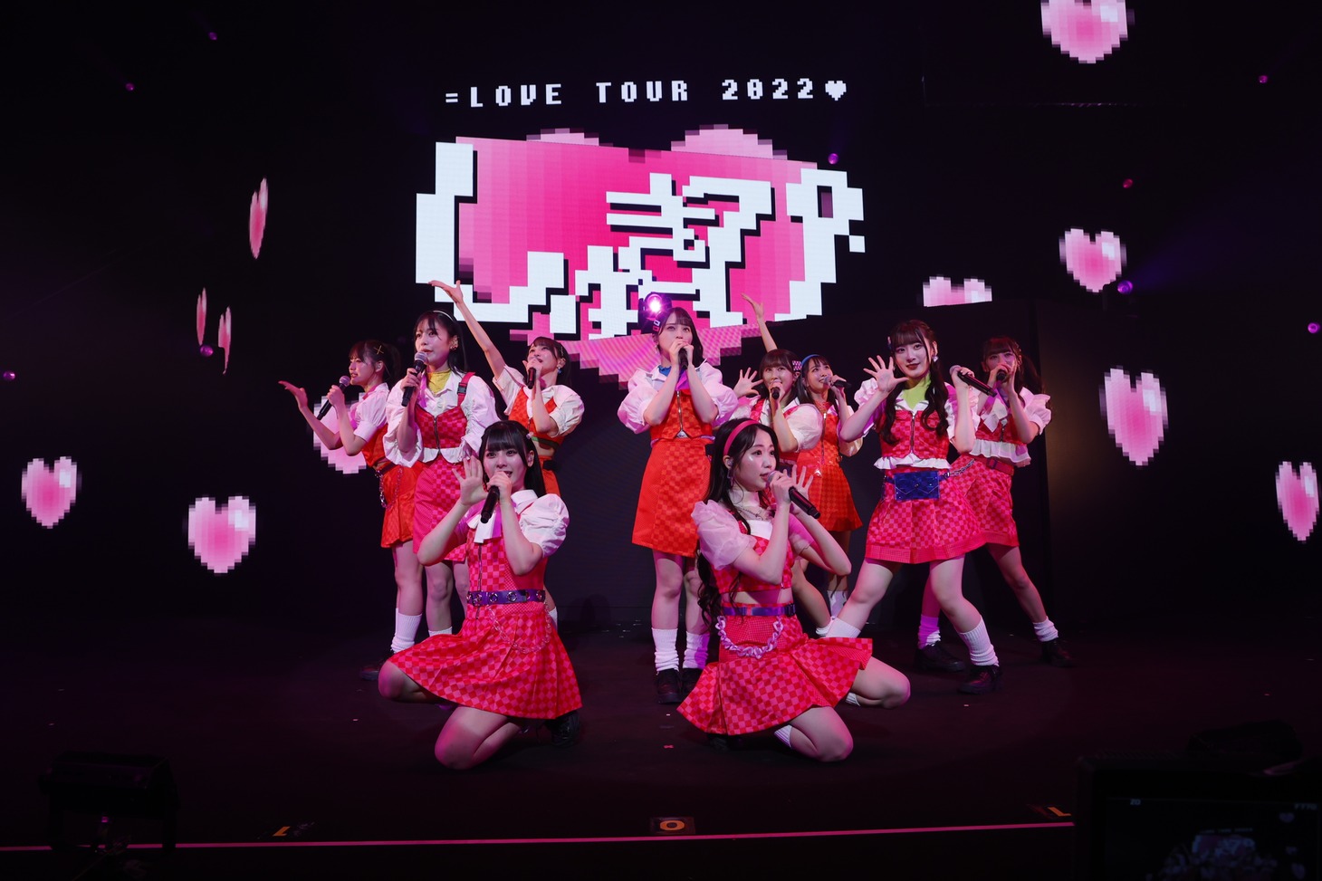 「=LOVE全国ツアー2022『どう考えても、君ってイコラブのこと好きじゃん』」東京・LINE CUBE SHIBUYA（渋谷公会堂）公演の様子。