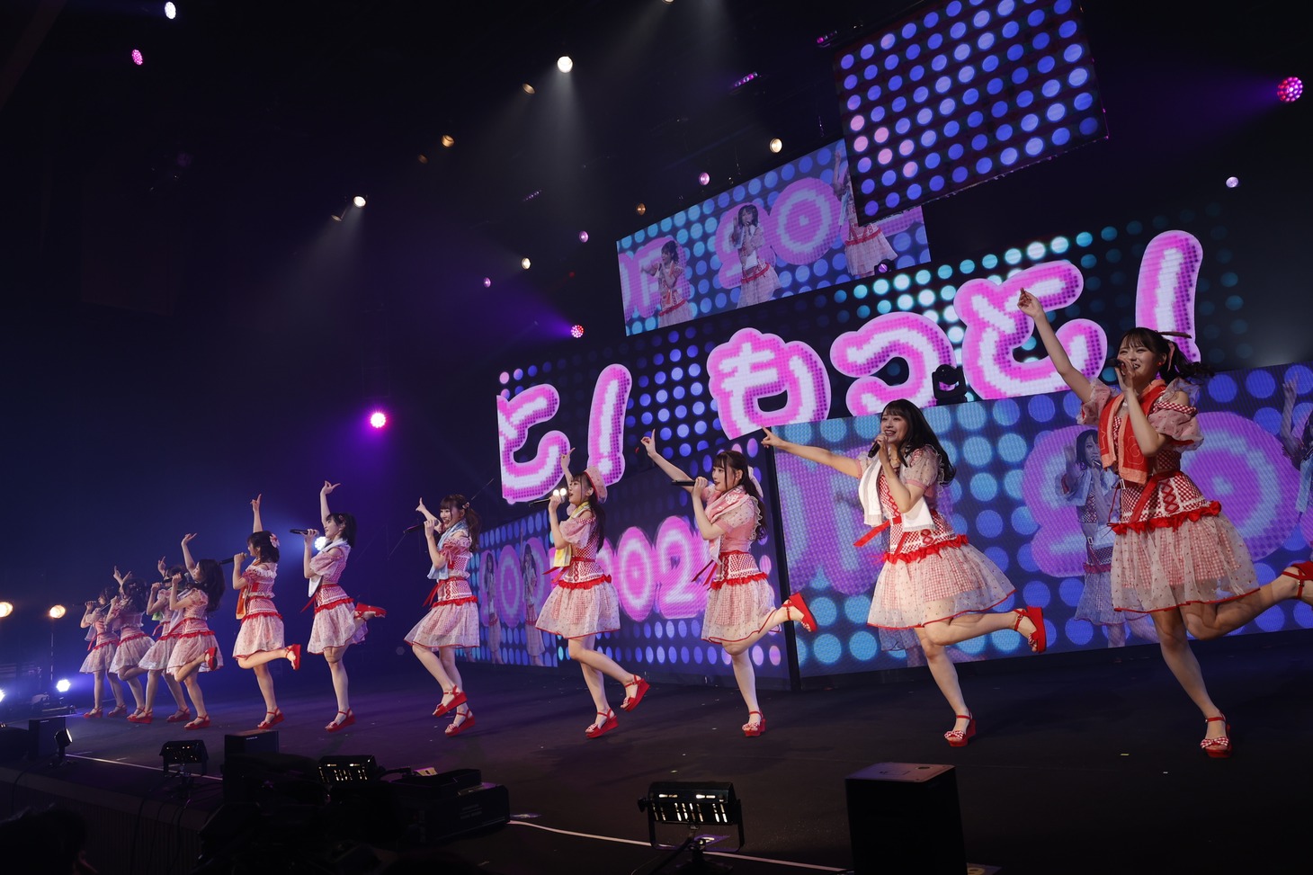 「=LOVE全国ツアー2022『どう考えても、君ってイコラブのこと好きじゃん』」東京・LINE CUBE SHIBUYA（渋谷公会堂）公演の様子。