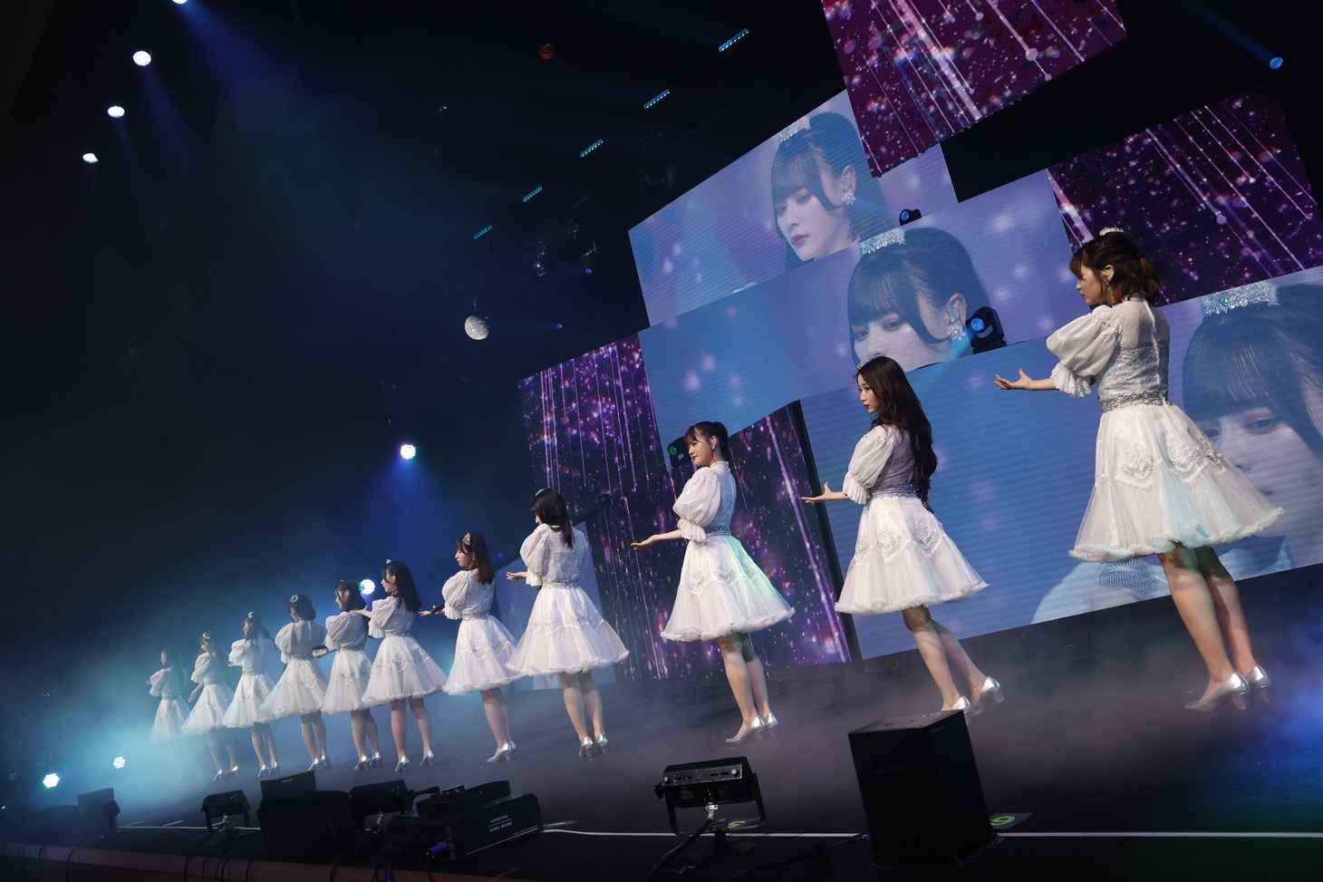「=LOVE全国ツアー2022『どう考えても、君ってイコラブのこと好きじゃん』」東京・LINE CUBE SHIBUYA（渋谷公会堂）公演の様子。