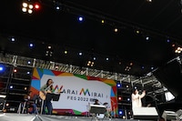 fumikaのライブの様子。