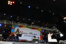 fumikaのライブの様子。