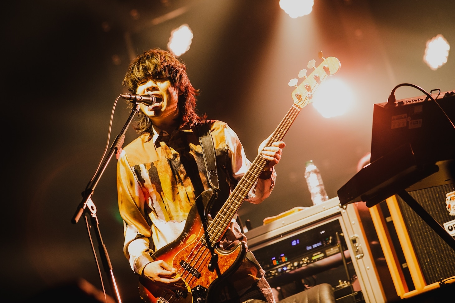 楢崎誠（B, Sax）（Photo by "TAKAHIRO TAKINAMI"）