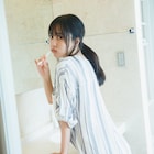 乃木坂46賀喜遥香、起き抜けの歯磨きショット公開