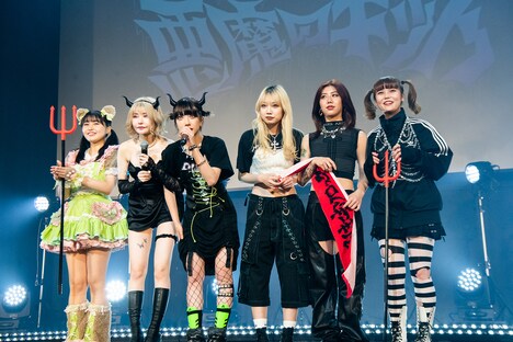 「悪魔のキッスpresents『悪魔night』」の様子。