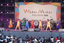 氣志團のライブの様子。