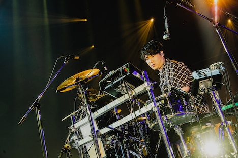 松浦匡希（Dr）（Photo by "TAKAHIRO TAKINAMI"）