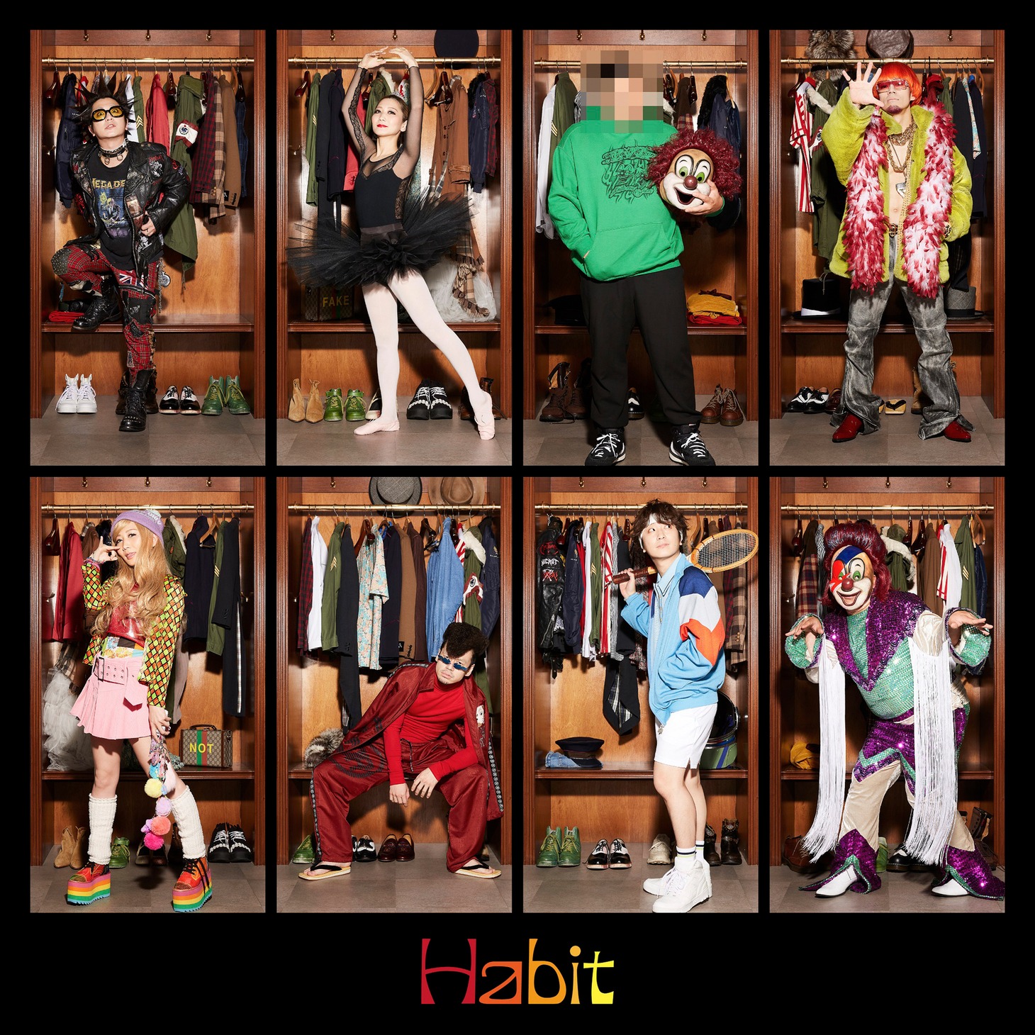 SEKAI NO OWARI「Habit」初回限定：映像盤ジャケット