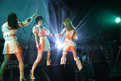 「SANDAL TELEPHONE 1st Tour 2022『ReviewPreview』」東京・WWW X公演の様子。