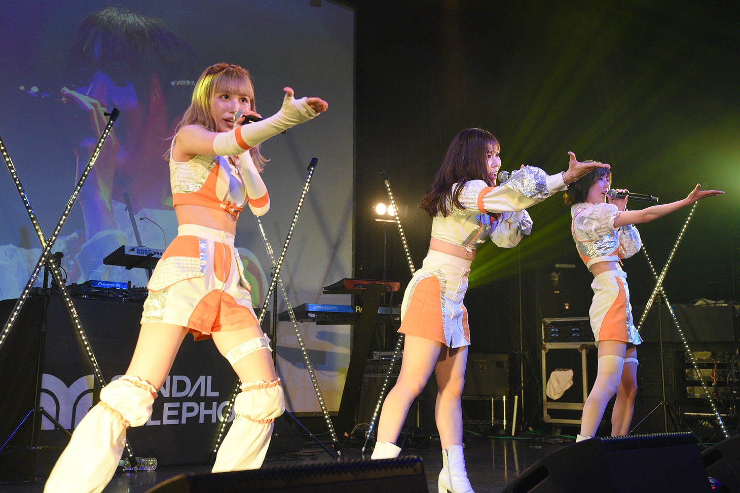 「SANDAL TELEPHONE 1st Tour 2022『ReviewPreview』」東京・WWW X公演の様子。