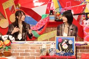 左から弓木奈於、林瑠奈。(c)フジテレビ