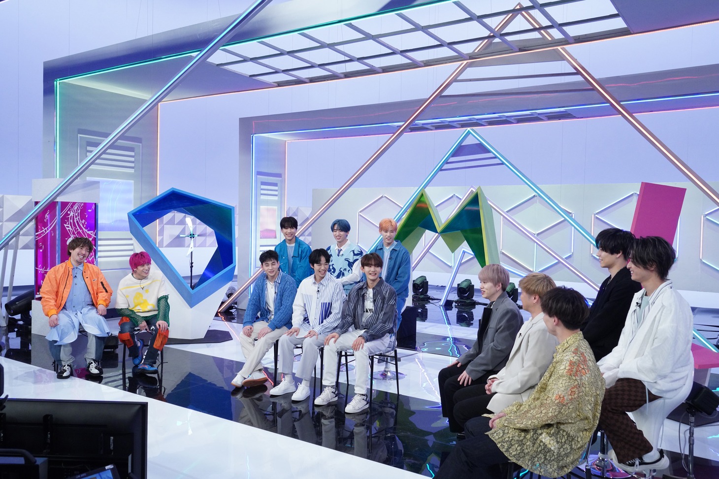 「Da-iCE music Lab」より。(c)日本テレビ