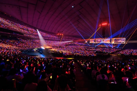 すとぷり「すとろべりーめもりー Vol.Next!!!!」東京ドーム公演の様子。