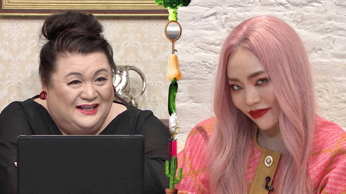 左からマツコ・デラックス、ちゃんみな。(c)日本テレビ