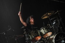 桐田勝治（Dr）（撮影：柴田恵理）