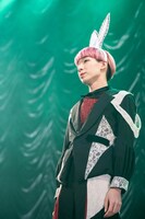 月のウサギ役のゆっきゅん。