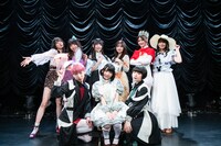 根本凪ソロ公演「月と、真っ赤な目をした兎の夢」出演者たち。