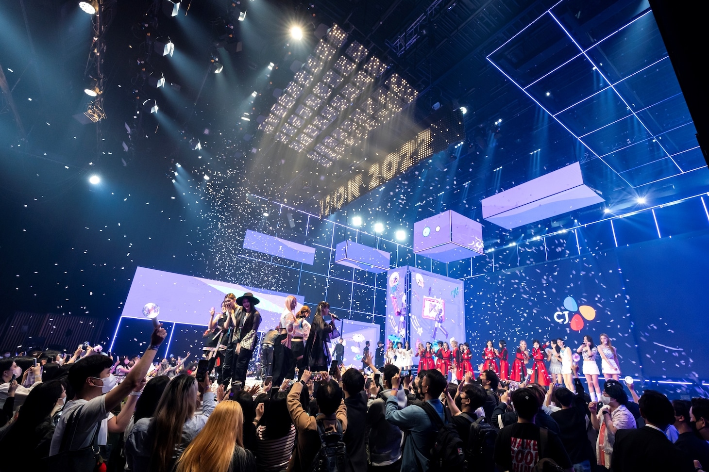 「KCON 2022 Premiere」5月7日公演の様子。 (c) CJ ENM Co., Ltd, All Rights Reserved