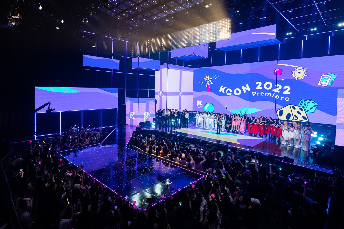 「KCON 2022 Premiere」5月8日公演の様子。 (c) CJ ENM Co., Ltd, All Rights Reserved
