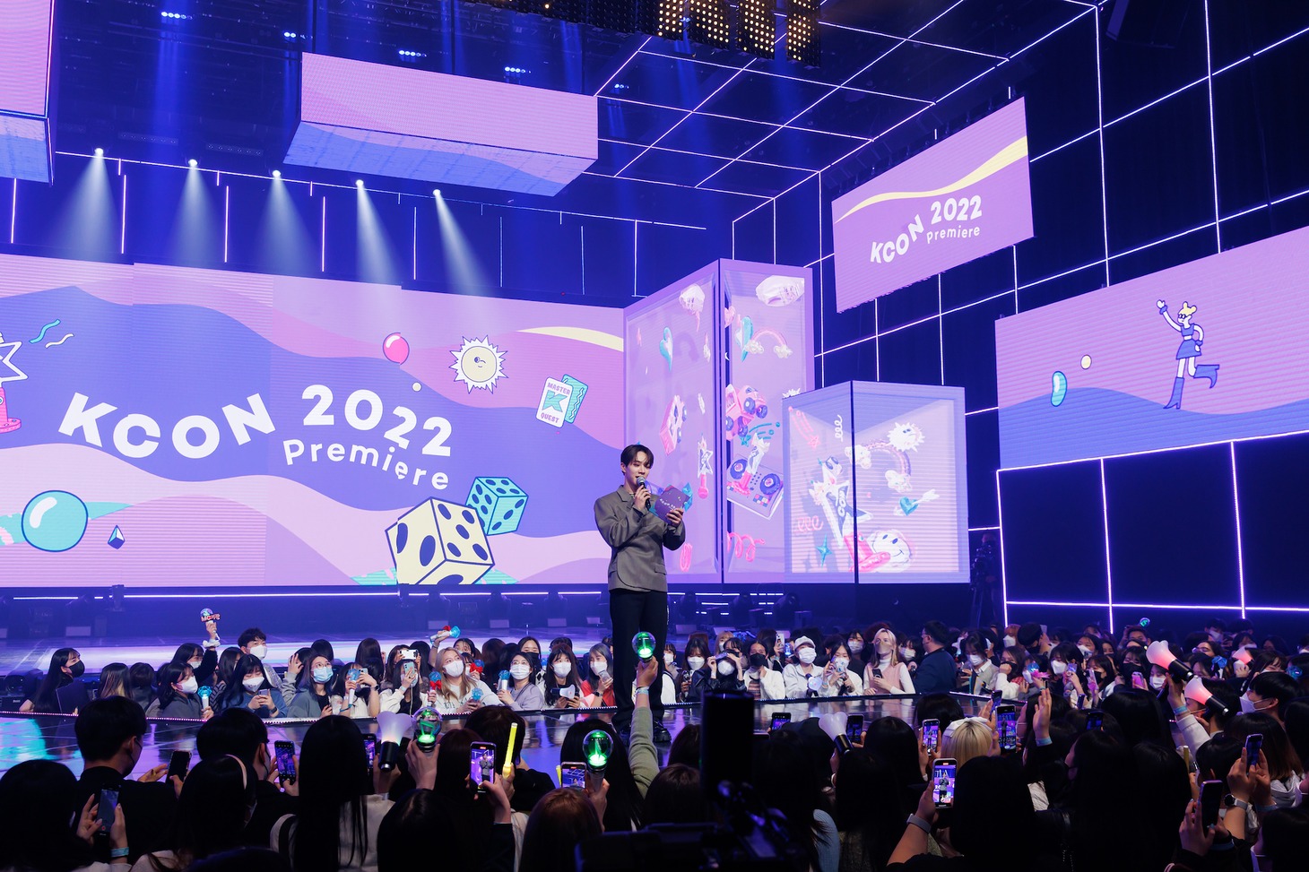 「KCON 2022 Premiere」5月8日公演の様子。 (c) CJ ENM Co., Ltd, All Rights Reserved
