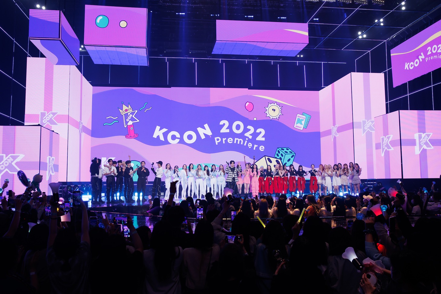 「KCON 2022 Premiere」5月8日公演の様子。 (c) CJ ENM Co., Ltd, All Rights Reserved