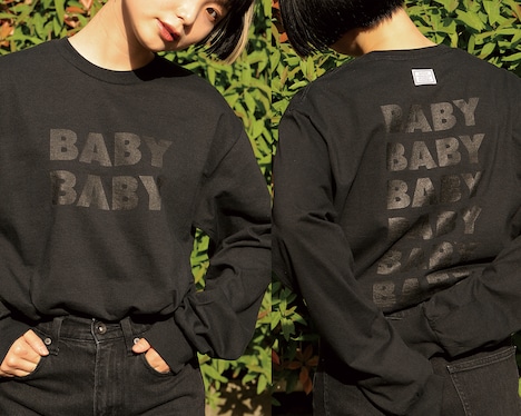 銀杏BOYZ×TANGTANG「BABY BABY Tシャツ」