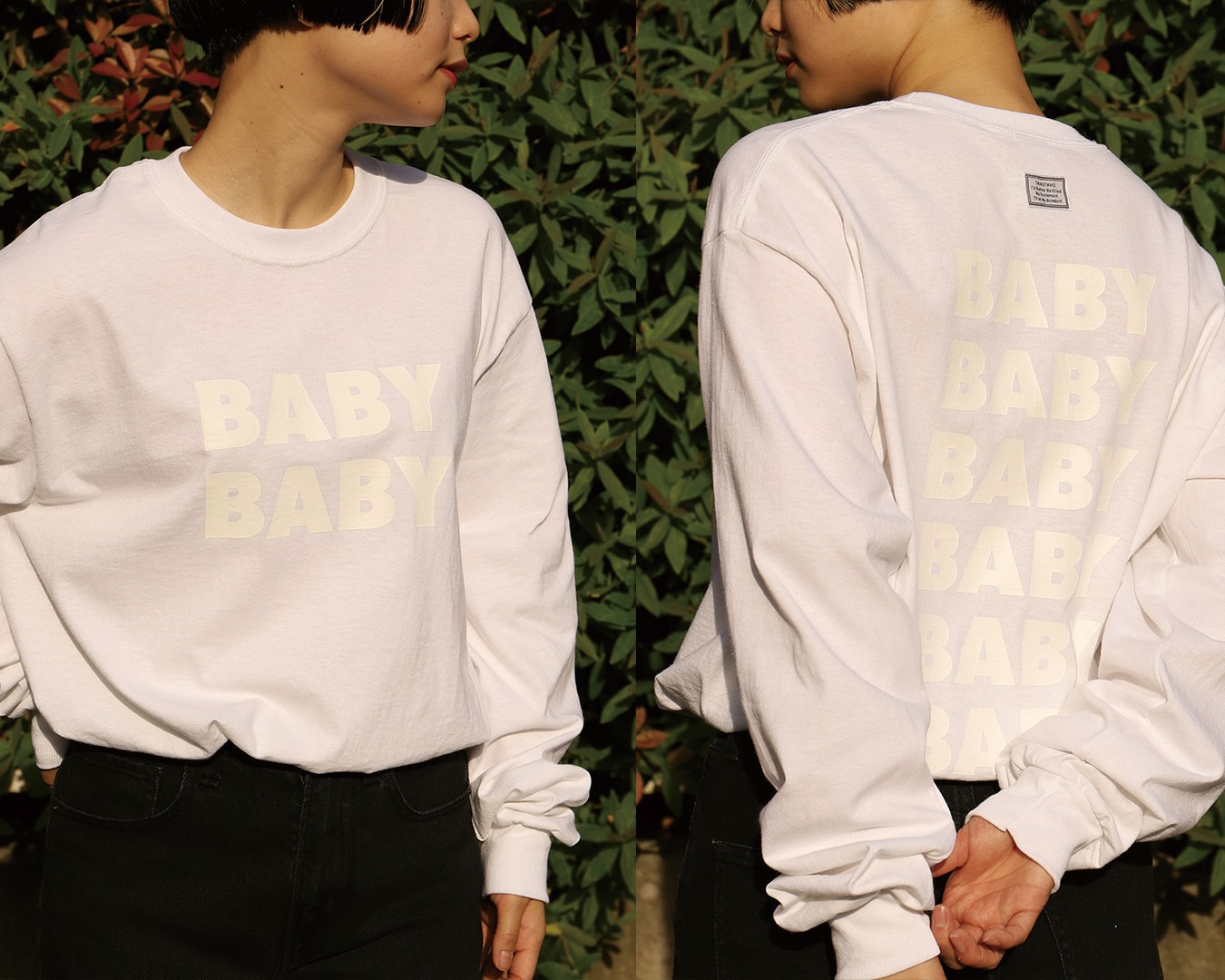 銀杏BOYZ×TANGTANG「BABY BABY Tシャツ」