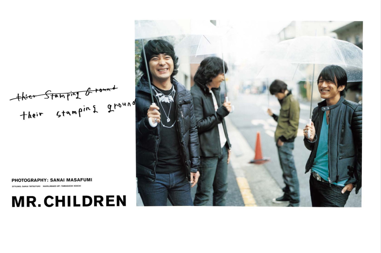 「SWITCH Mr.Children 30th ANNIVERSARY SPECIAL ISSUE」より。