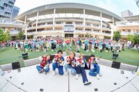 神奈川・ラゾーナ川崎で開催されたCUBERS「メジャーデビュー３周年記念 CUBERS SPECIAL FREE LIVE 2DAYS!!」の様子。（撮影：上溝恭香）