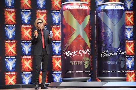 YOSHIKI（X JAPAN）。