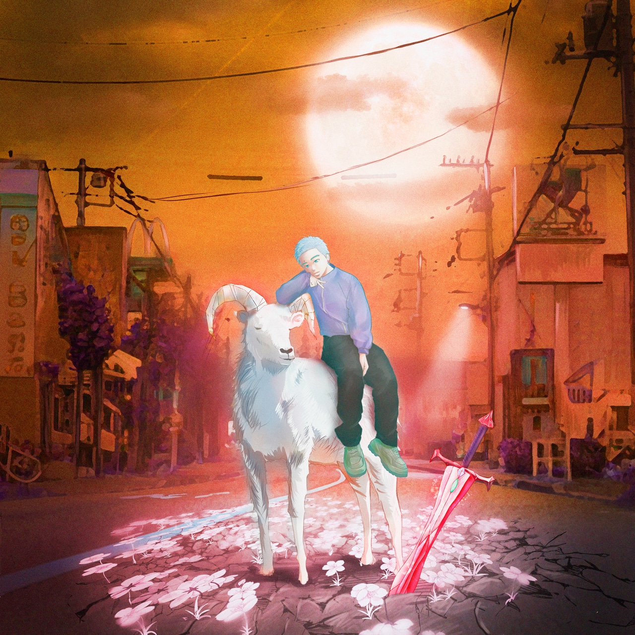 gummyboy「bitch hold on!」配信ジャケット