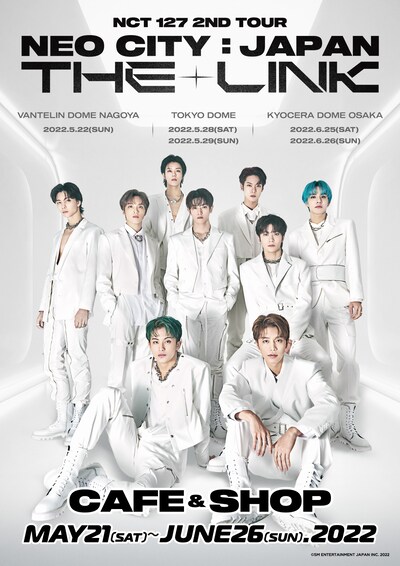 「NCT 127 2ND TOUR 'NEO CITY:JAPAN - THE LINK' CAFE&SHOP」ビジュアル