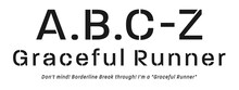 A.B.C-Z「Graceful Runner」ロゴ