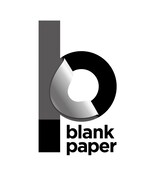 blank paper ロゴ