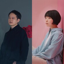 左からbutaji、mei ehara。