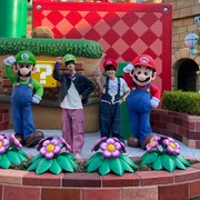 なにわ男子の高橋恭平&長尾謙杜、うんちく交えてUSJをナビゲート