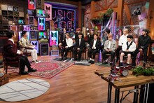 左から千葉雄大、田中圭、JO1。(c)日本テレビ(c)日本テレビ