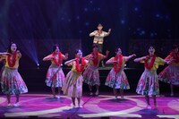 舞台「フラガール - dance for smile -」公開ゲネプロの様子。