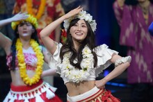 谷川紀美子役の潮紗理菜（日向坂46）。