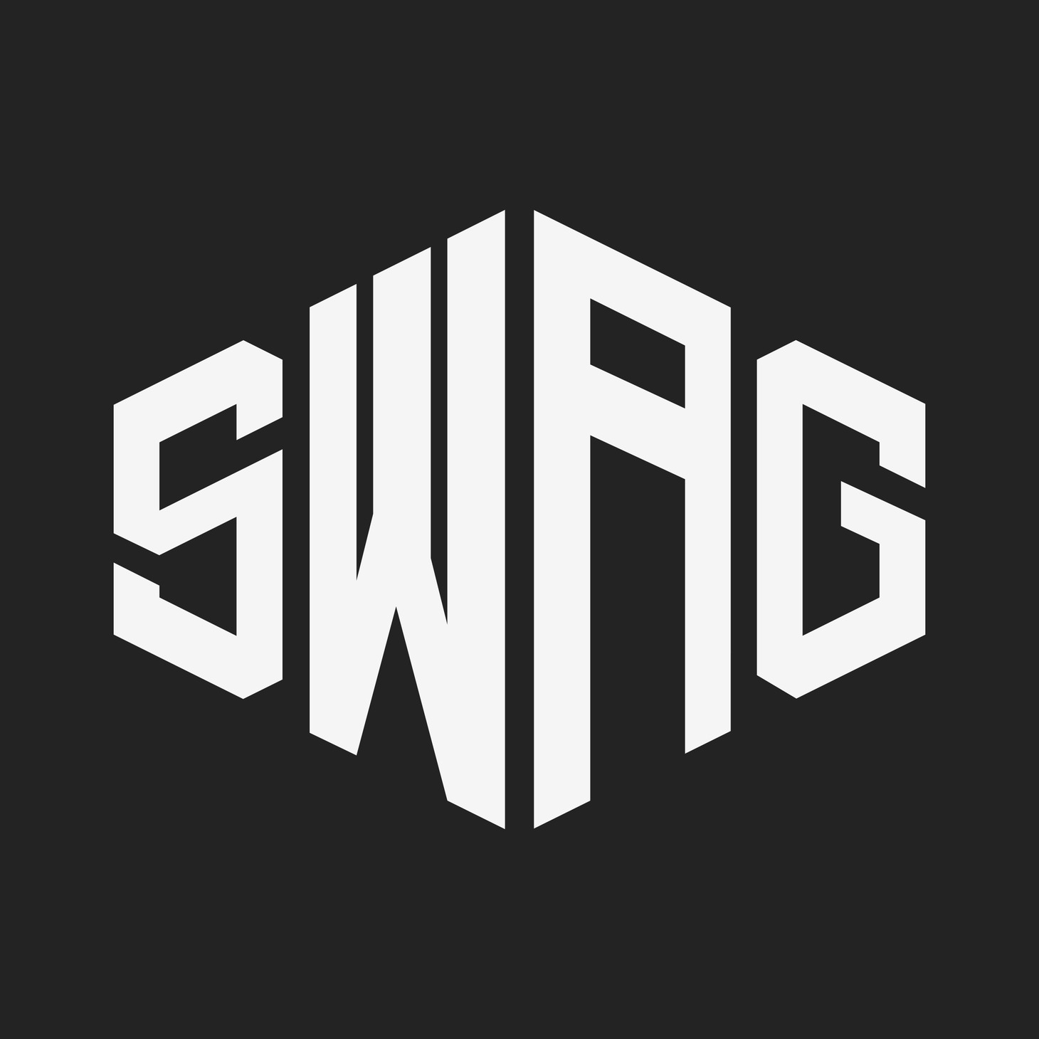 ONE N' ONLYオフィシャルファンクラブ・SWAGのロゴ。